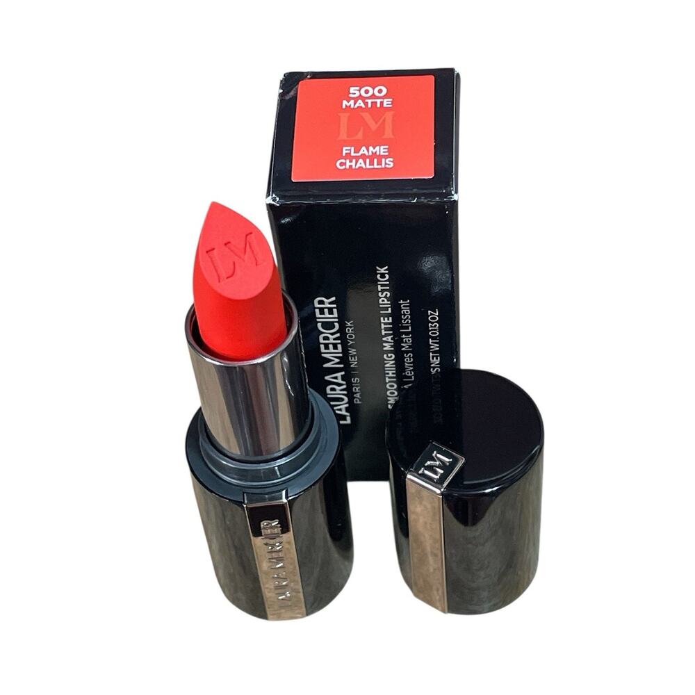 Laura Mercier Caviar Smoothing Matte Lipstick – 500 Flame Challis